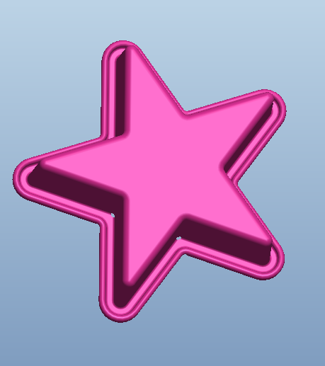 Giant Pink Star Mold